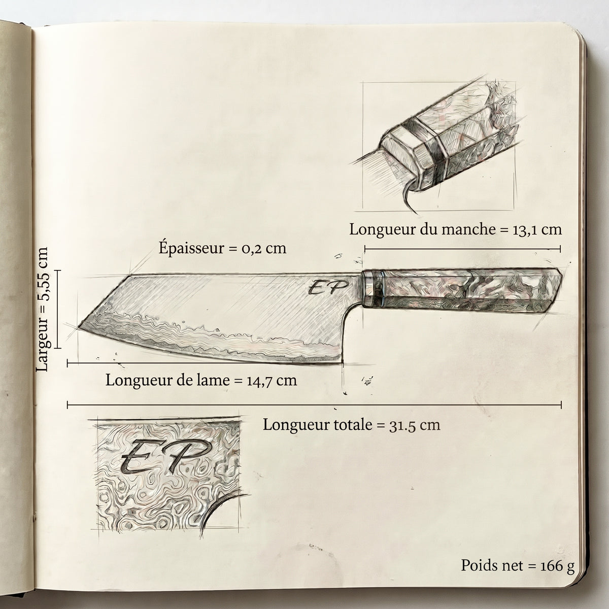 Couteau Bunka Azur.fr